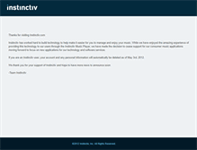 Tablet Screenshot of instinctiv.com